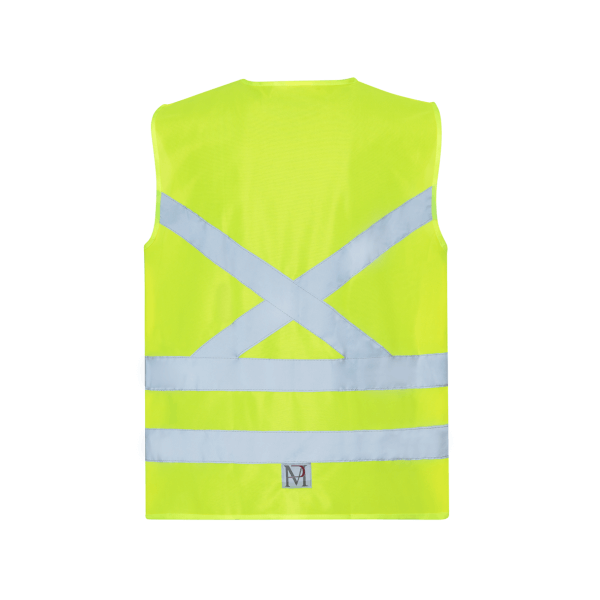 Neon Yellow Reflective Mesh Safety Vest